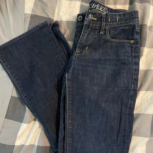 MADEWELL Bootlegger Dark Wash Jeans 25x30
